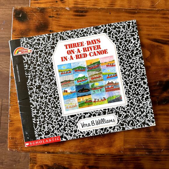 Vintage 1992 Three Days On A River In A Red Canoe Paperback Book - Picture 1 of 9
